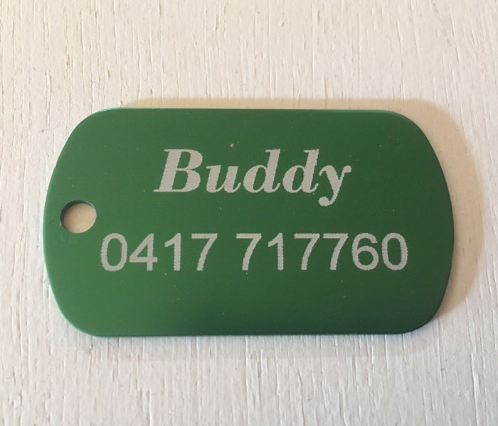 Dog-tags-anodised-aluminium-with-your-details-and-phone-number